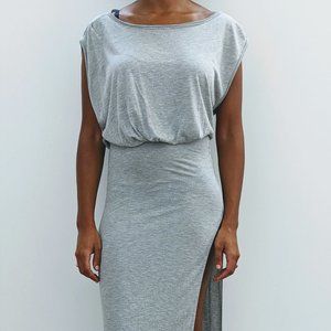 All Saints Grey Muse Maxi Dress